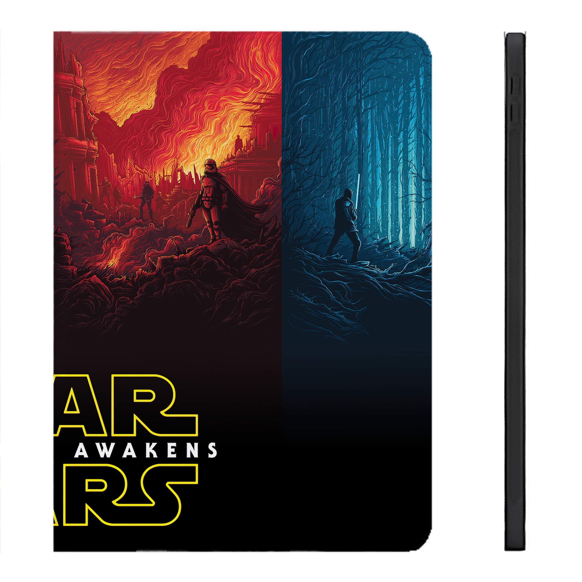 （画像用） スター・ウォーズ Star Wars IPadケース ペンホルダー付き ブックスタイルデザイン